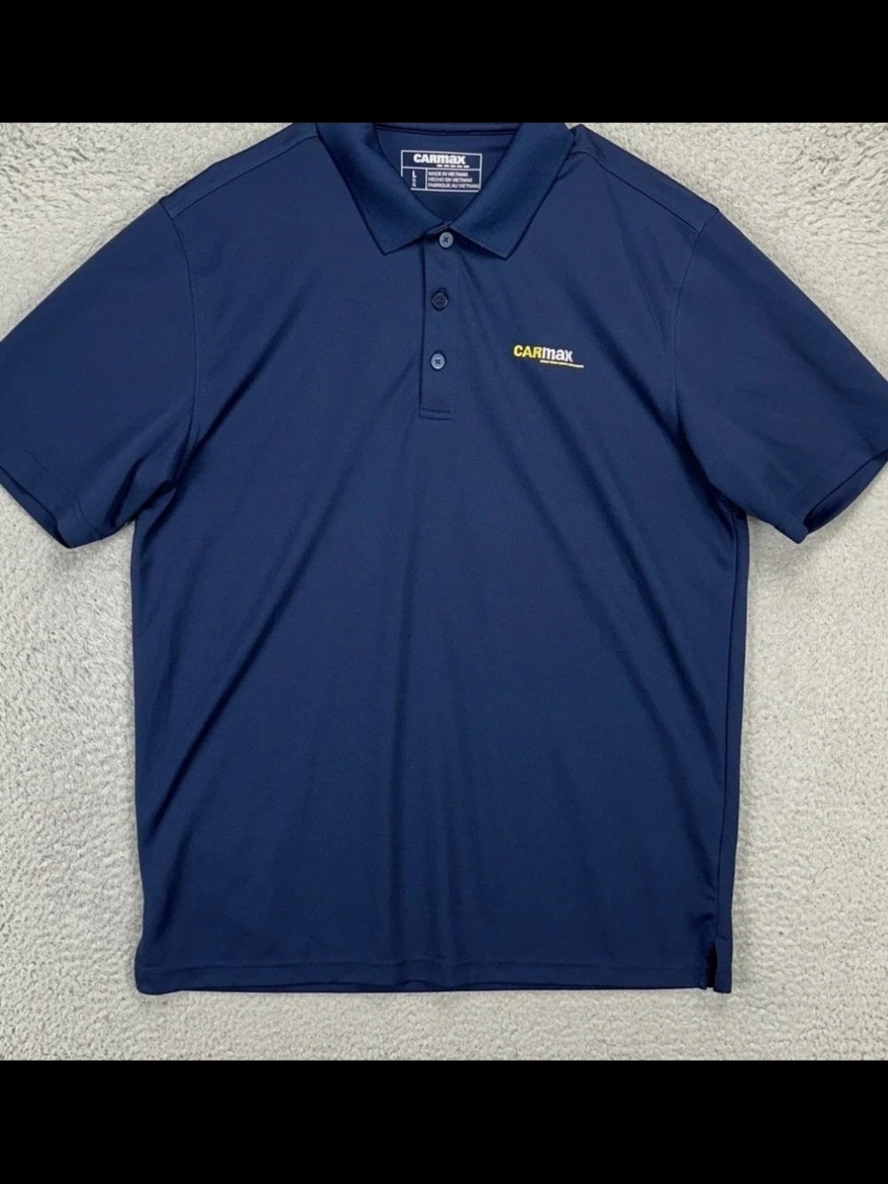 CARMAX Men's Polo - Large - Short Sleeve